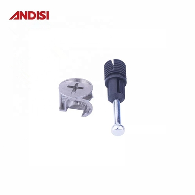 Χάλυβα και πλαστικό συναρμολόγιο Dowel Cam Bolt Lock M8 Επιπλόντα Cam Quick Connect Bolts