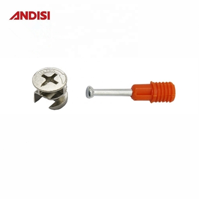 Δικαιούται OEM ANDISI Εφοδιασμός επίπλων Μίνι Fix Quick Connect Bolts Επεκτάσεις Dowels