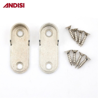μήκος 44mm Ζυγός κράμα ρούχα για 30x15mm οβάλ σωλήνα οβάλ σωλήνα στήριξη
