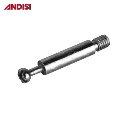 Μίνι Fix Cam και Bolt Dowel Insert Nut Zinc Alloy Επικοινωνία από κοινού για έπιπλα και υλικό