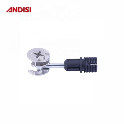 Σύνδεση επιφάνειας επίπλων Mini Fix Assembly 3 in 1 KD-Fittings Ζυγισμένο με ψευδάργυρο βρόχο γρήγορης απελευθέρωσης M8 M10