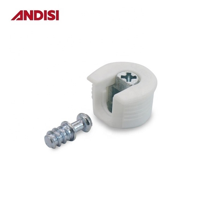Ζινκωμένο ατσάλι βίδα Foshan πλαστικό έπιπλα Cam Lock Rafix σύνδεσμος για ξύλο