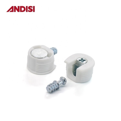 Ζινκωμένο ατσάλι βίδα Foshan πλαστικό έπιπλα Cam Lock Rafix σύνδεσμος για ξύλο