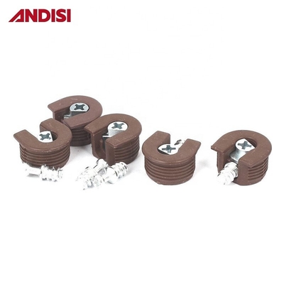 Ζινκωμένο ατσάλι βίδα Foshan πλαστικό έπιπλα Cam Lock Rafix σύνδεσμος για ξύλο