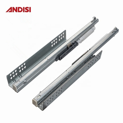 Σύγχρονο στυλ V6 Undermount συρτάρι διαφάνειες Soft Close χωρητικότητα φόρτωσης 30kg για την κουζίνα