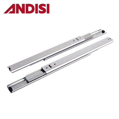 250-600mm μήκος πλήρης επέκτασης συρτάρι διαφάνειας 25cm για έπιπλα κρύο ρολό φύλλα χάλυβα