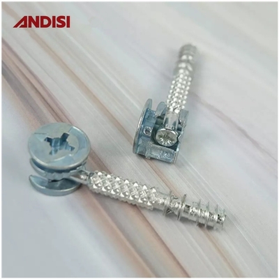 Σύγχρονο σχεδιασμό D15mm ANDISI Cam Lock Connector για Knock Down KD Fittings