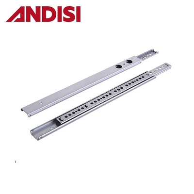 Δύο δρόμοι έπιπλα συρτάρι δρομέας 27mm με 1,2 / 1,2mm πάχος και εγγύηση ζωής