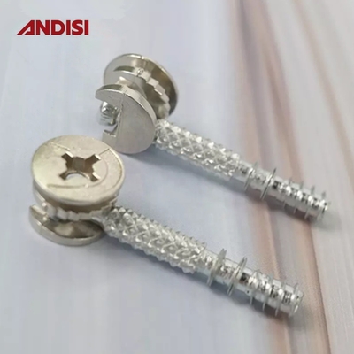 24mm/34mm Επικοινωνιακή βίδα για έπιπλα 3 σε 1 Mini Fix Cam και αόρατη τοποθέτηση