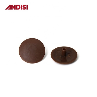 Σύγχρονο έπιπλα Hardware Mini Fix Eccentric Cam Round Flat Plastic Screw Hole Cover (Μίνι Επικαιροποιημένο Σύγχρονο Έπιπλα)