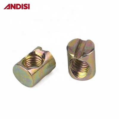 Έπιπλα M6 M8 Cross Head Phillips Drive Ενσωματωμένο νάτριο βαρέλι με ψευδαργυρωμένο φινίρισμα