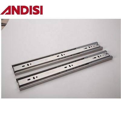 600mm 3-Fold Soft Close Ball Bearings Cabinet Drawer Slide Rail με χωρητικότητα φόρτωσης 45kgs