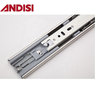 600mm 3-Fold Soft Close Ball Bearings Cabinet Drawer Slide Rail με χωρητικότητα φόρτωσης 45kgs