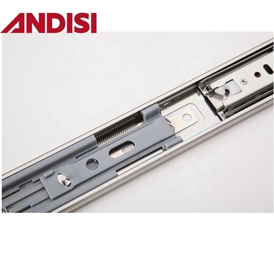 600mm 3-Fold Soft Close Ball Bearings Cabinet Drawer Slide Rail με χωρητικότητα φόρτωσης 45kgs