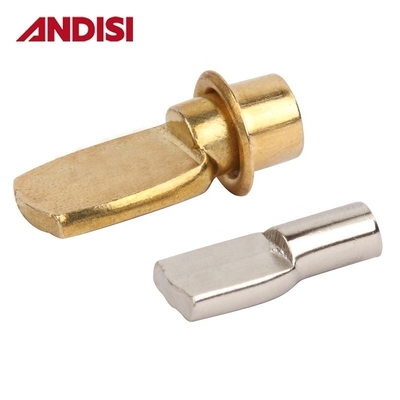 5 mm/7 mm νικελωμένο χάλυβα σχήμα L ενότητα επίπλων για συνδετήρα στήριξης ράφους