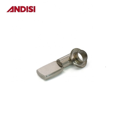 5 mm/7 mm νικελωμένο χάλυβα σχήμα L ενότητα επίπλων για συνδετήρα στήριξης ράφους