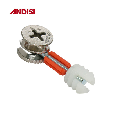 Home Office Συναντήρας ντουλάπι 3 σε 1 Μίνι Fix Screw Cam Lock με Zinc Alloy Nut