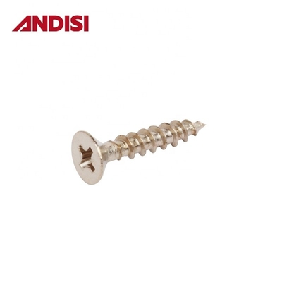 Μεταλλική τρύπα Pozi Drive Head Countersunk Chipboard ξύλο αυτο-κατεβάζοντας βίδα για σύνδεση ντουλάπι επίπλων