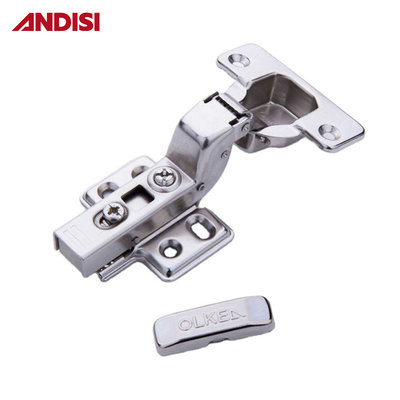 26mm Cup Mini Clip-on Soft Closing Door Hinge για μισές θύρες 14-24mm πάχος