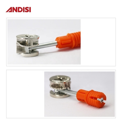 Δικαιούται OEM ANDISI Εφοδιασμός επίπλων Μίνι Fix Quick Connect Bolts Επεκτάσεις Dowels