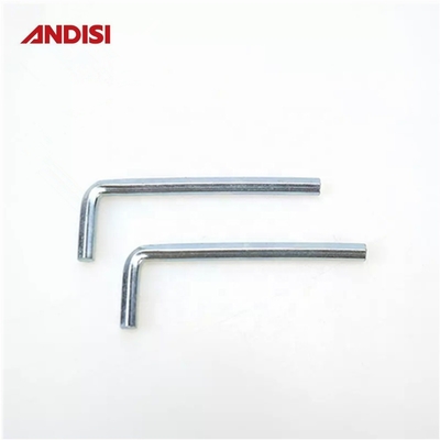 Μη ονομαστικό πάχος L και Z τύπου 4mm 6mm Hex Key για εξοπλισμό επίπλων υλικού