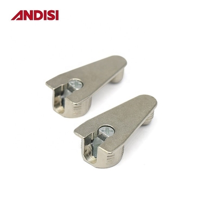 20mm Κεφαλαίο νήματος Cam Lock Connector Ζινκ κράμα και χάλυβα έπιπλα Rafix Connector
