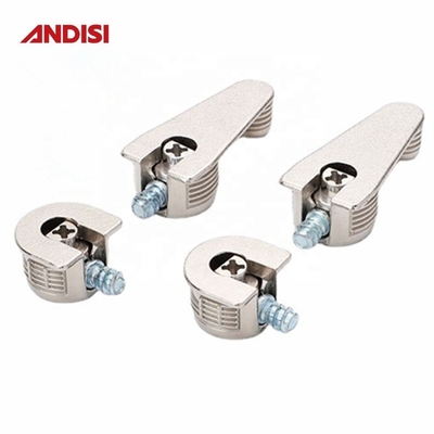 20mm Κεφαλαίο νήματος Cam Lock Connector Ζινκ κράμα και χάλυβα έπιπλα Rafix Connector