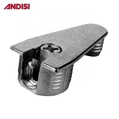 20mm Κεφαλαίο νήματος Cam Lock Connector Ζινκ κράμα και χάλυβα έπιπλα Rafix Connector