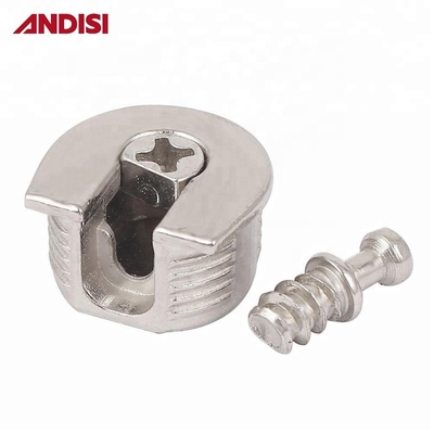 Ζυγός κράμα 20 mm Thread Cam Lock Mini Fix Rack Support Holder για το συνδετήρα επίπλων