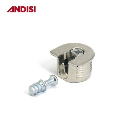Ζυγός κράμα 20 mm Thread Cam Lock Mini Fix Rack Support Holder για το συνδετήρα επίπλων