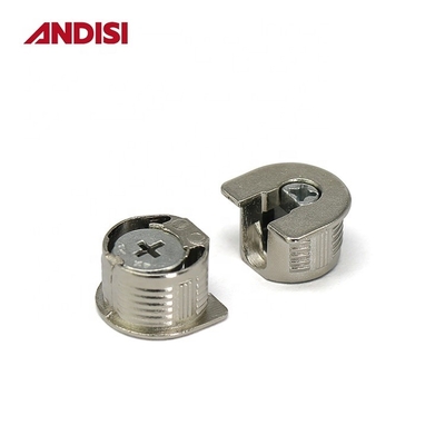 Ζυγός κράμα 20 mm Thread Cam Lock Mini Fix Rack Support Holder για το συνδετήρα επίπλων