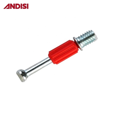 Πλαστικό ντουλάπι για έπιπλα Cam Lock Mini Fix Dowel Συνδέοντας βίδες βίδες στην καλύτερη περίπτωση