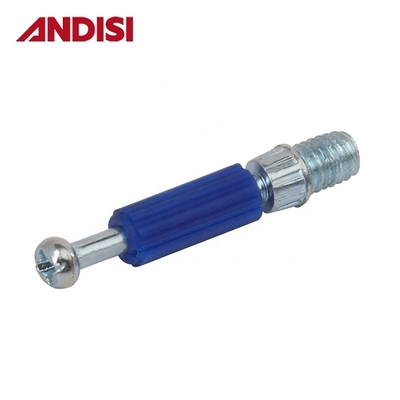 Πλαστικό ντουλάπι για έπιπλα Cam Lock Mini Fix Dowel Συνδέοντας βίδες βίδες στην καλύτερη περίπτωση