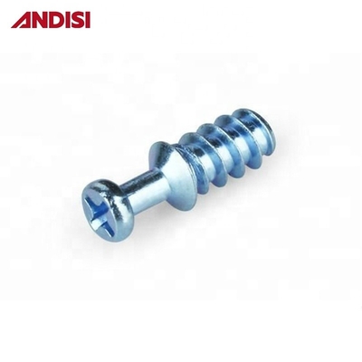 Ζυγός κράμα 20 mm Thread Cam Lock Mini Fix Rack Support Holder για το συνδετήρα επίπλων