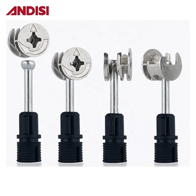 Επικοινωνιακά έπιπλα Στροφή Μίνι Fix Bolts Σύνδεση Γρήγορη συναρμολόγηση Στροφή Rod Bolt 7mm