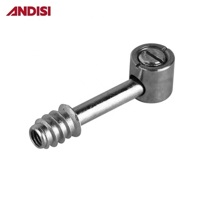 Σύγχρονο στυλ σχεδιασμού Ζινκ Alloy Cam Lock Heavy Duty Connector για σύνδεση επίπλων