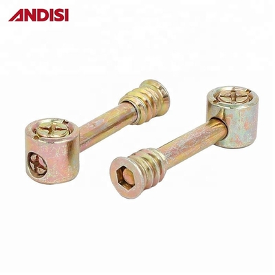 Σύγχρονο στυλ σχεδιασμού Ζινκ Alloy Cam Lock Heavy Duty Connector για σύνδεση επίπλων