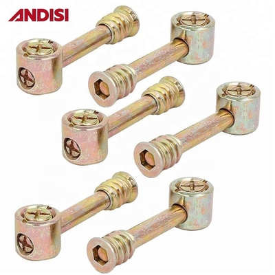 Σύγχρονο στυλ σχεδιασμού Ζινκ Alloy Cam Lock Heavy Duty Connector για σύνδεση επίπλων