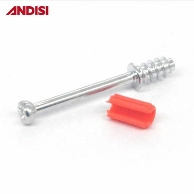 Άλλα Επεξεργαστικά Εργαλεία Μίνι Fix Dowel Cabinet Connector Bolt Plastic Self Tapping Screw