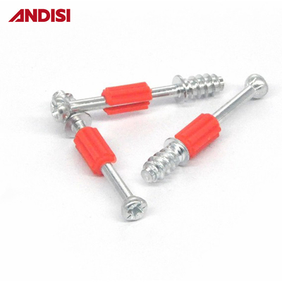 Άλλα Επεξεργαστικά Εργαλεία Μίνι Fix Dowel Cabinet Connector Bolt Plastic Self Tapping Screw